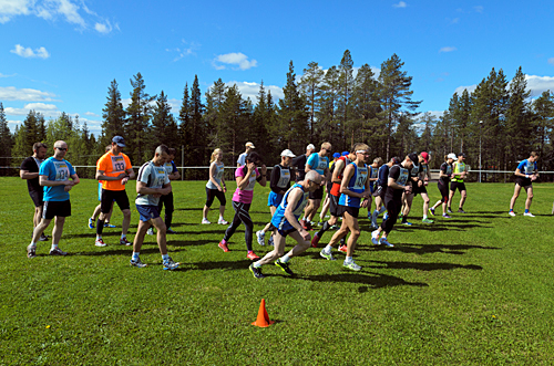 Start i Niliterrängen 2012.